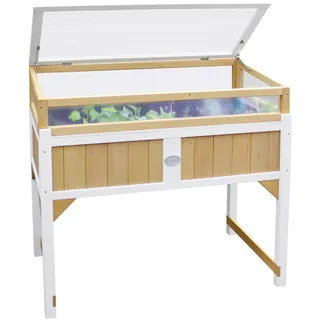 Axi Hochbeet mit Gewächshaus 120 x 54 x 120 cm Braun
