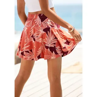 LASCANA Hosenrock Damen Mehrfarbig Bedruckt 36