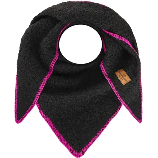 Zwillingsherz "Teddy Stitch", weiche Teddy-Struktur, Ziernaht-Rand, klassische Dreiecksform,