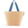 Shopper M Synthetik Raffia Blue