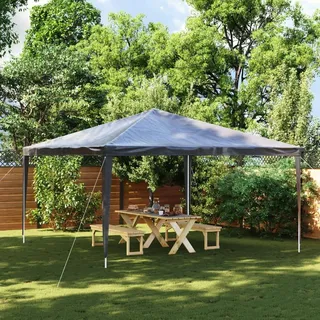 vidaXL Profi-Partyzelt 4×4 m Anthrazit 90 g/m2 - Grau