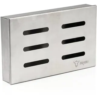 BBQ-Toro Räucherbox 21 x 13 x 4 cm Edelstahl silber