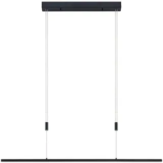 Lucande LED Stakato dimmbar (Modern) in Schwarz aus Metall (6 flammig,) Wohnzimmerleuchte