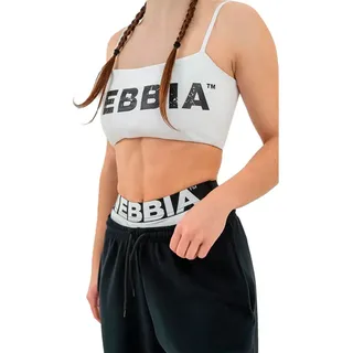 Nebbia Bandeau Back Check 612 Sport-top - White - S