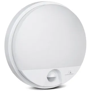 Maclean Brackets Maclean LED Wandleuchte mit Infrarot-Bewegungssensor | 15W 1100lm 4000K | IP54 baltas (1100 lm)