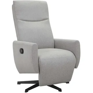 Home Affaire Relaxsessel Kilvo 68 x 111 x 80 cm Grau mit Dreh und Relaxfunktion