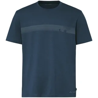 Vaude Men's Cyclist T-Shirt V, leichtes und trendiges T-Shirt, Dark sea/Dark sea, L