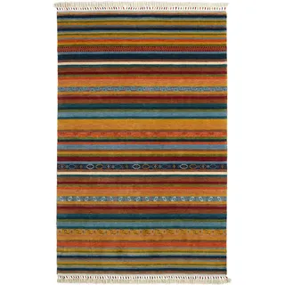 Cazaris Orientteppich , Multicolor , Textil , Streifen , rechteckig , 250x300 cm , AZO-frei , für Fußbodenheizung geeignet, in verschiedenen Größen erhältlich , Teppiche und Böden, Teppiche, Orientteppiche