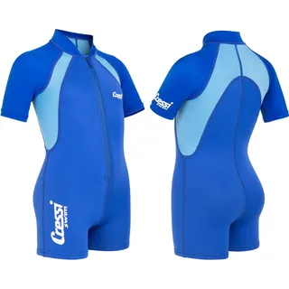 Cressi Kid Shorty Wetsuit Blue 1.5mm 2 Age
