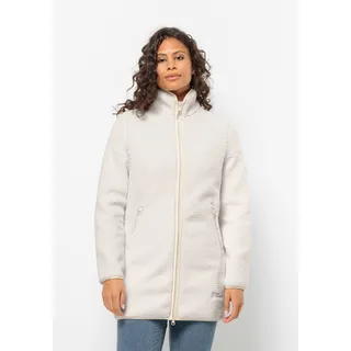 Jack Wolfskin High Curl Coat Jacke - Cotton White - M