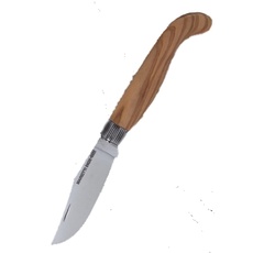 Marietti TP08UL PIEMONTESE Traditionelles Messer mit Jutebeutel, 8 cm Glatte Klinge