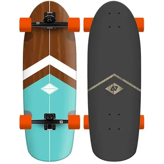 Hydroponic Rounded 30 ́ ́ Surfskate - Classic 3.0 Turquoise - 10 Zoll