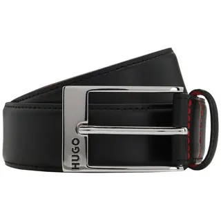 Hugo Barney Gürtel Leder 105 cm schwarz