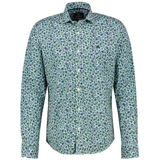 Lerros Langarmhemd »LERROS Langarmhemd, floral bedruckt«, grün
