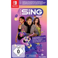 Bild Let's Sing 2024 German Version Nintendo Switch