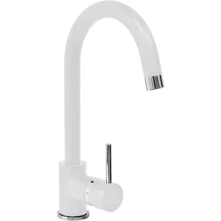 Telma mis50-bianco Milch Mischbatterie für Küche, 34 x 16.5 x 5 cm, weiß Milch