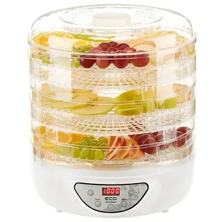 ECG 570 Obsttrockner, Kunststoff, Weiss-transparent, SO 570