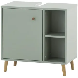Schildmeyer Waschbeckenunterschrank Bjarne 60,2 x 59,3 x 33 cm Pistazie
