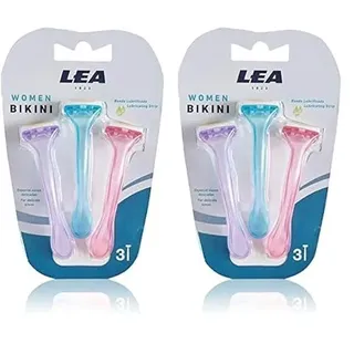 Lea Women Bikini Zonas Delicadas Maquinilla Desechable (Packung mit 2)