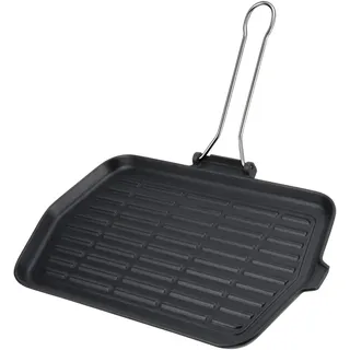 ILSA Grillpfanne 36 x 23 cm Gusseisen Schwarz