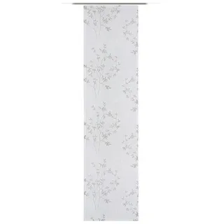 Gözze Schiebevorhang Victoria 60 x 245 cm Polyester Silber