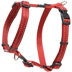 ROGZ SJ11-C Utility Hundegeschirr/Snake, M, rot