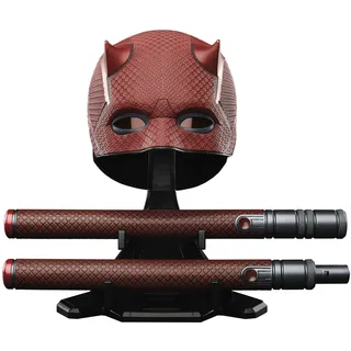 Hasbro Marvel Legends Series Daredevil: Born Again Premium Rollenspielmaske und Schlagstock, Red
