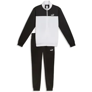 Puma Colourblock Trainingsanzug Weiß XXL