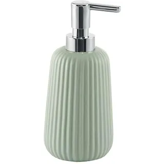 Gedy Marika Seifenspender, Keramik, Grün, 8 x 8 x 18 cm