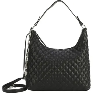 GERRY WEBER Schultertasche Umhängetasche Insight Hobo Bag MVZ Black schwarz - Schwarz