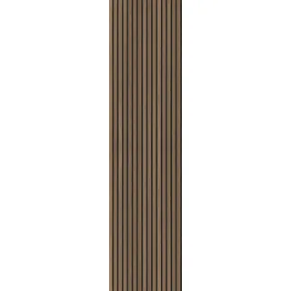 Novel Akustikpaneel , Eichefarben , Kunststoff, Holzwerkstoff , 60x250x2.1 cm , Fsc , Tapeten & Wandverkleidungen, Akustikpaneele