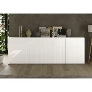 Home Affaire Sideboard Rio 241 x 84 x 42 cm Weiß