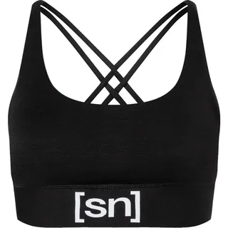 super.natural Sport-BH Schwarz L