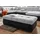Hocker Moric Mikrofaser 136 x 43 x 64 cm Schwarz/Silber