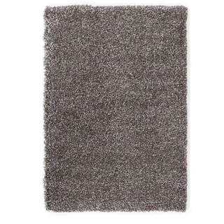 Novel Hochflorteppich , Braun, Grau , Textil , Uni , rechteckig , 120x170 cm , in verschiedenen Größen erhältlich , Teppiche und Böden, Teppiche, Hochflorteppiche & Shaggys