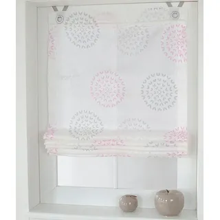 Kutti »Bella« mit Hakenaufhängung ohne Bohren freihängend weiß, halbtransparent, Ausbrenner, bedruckt, mit Edelstahlhaken,