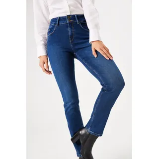 Garcia Slim-fit-Jeans "Caro slim curved", schwarz used