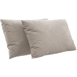 Sofakissen HOME AFFAIRE "Innovid", grau (elefant), B:60cm H:30cm T:10cm, 100% Polyester, Polsterauflagen, Sofakissen, 2er Kissen-Set wahlweise in zwei Größen