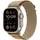 Watch Ultra 2 GPS + Cellular 49 mm Titaniumgehäuse beige Alpine Loop khaki M