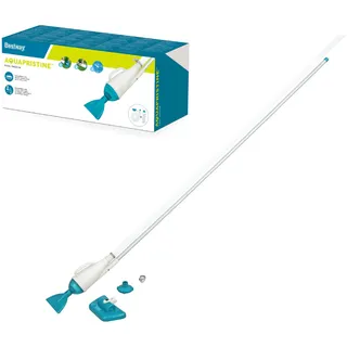 BESTWAY AquaPristine Poolsauger weiß/türkis bis 457 cm