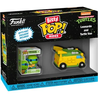 Funko Teenage Mutant Ninja Turtles Leonardo w/Van 2,5 cm