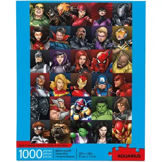 Marvel Heroes Collage 1000 Piece Jigsaw Puzzle