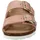 Damen, Frauen, Klassische Sandalen, Sandalen,Pantoletten,Sommerschuhe,Hausschuhe,Kork-fußbett,Rose,40 EU / 6.5 UK