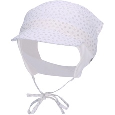 Bild - Kopftuch-Mütze Glitzer weiß, 43