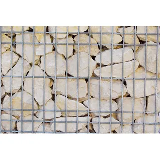 Scherf Fertig-Gabione Marmorbruch Chateau-Beige 100 cm x 50 cm x 100 cm