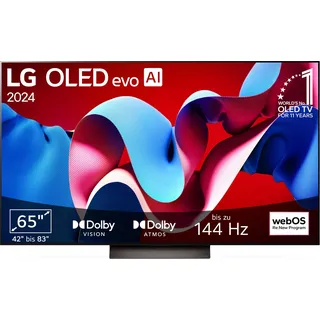 LG OLED65C47LA 65" 4K OLED evo TV C4