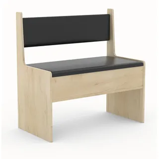 VCM Truhenbank Eiche Braun 80 x 42 x 0 cm