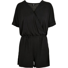 Bild Damen TB4370-Ladies Short Modal Jumpsuit T-Shirt, Black, S