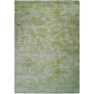 Teppich KAYOOM "Luxury 110" Gr. 3, grau (graugrün), B:120cm H:13mm L:170cm, Viskose, Teppiche, Teppich, Kurzflor, meliert, handweb, Wohnzimmer