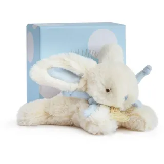 Doudou et Compagnie Bonbon Kuscheltier, Hase, 16 cm, Blau, DC3376, Creme/Blau